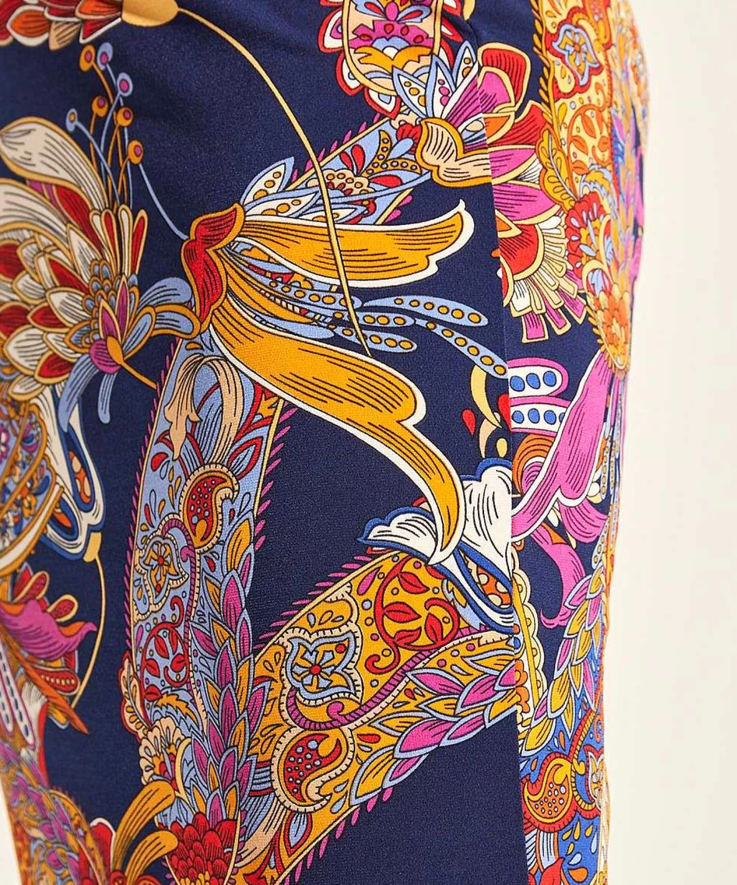 Rokken^GIULIA E TU Slinky Rok Multicolor Paisley