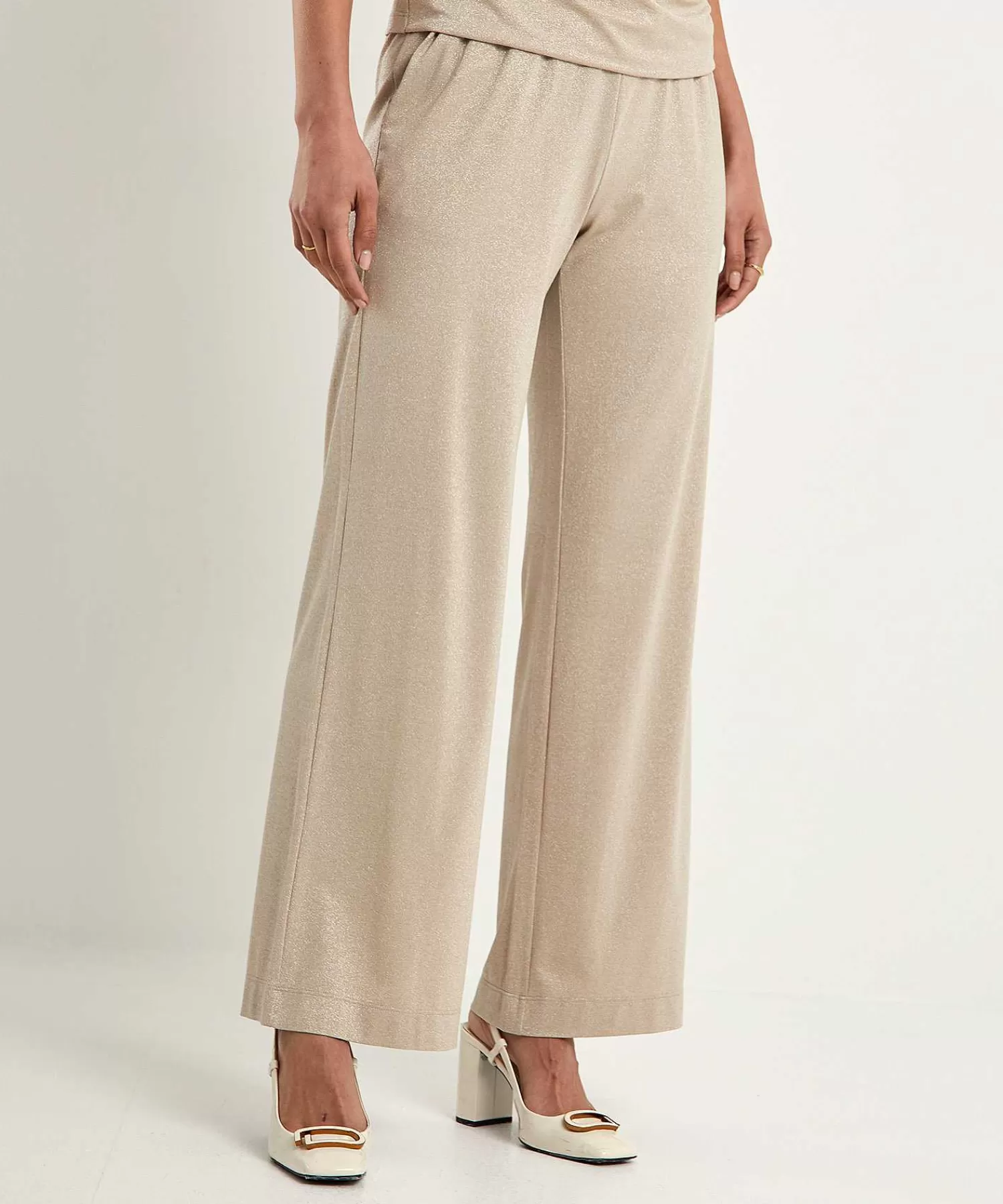 Broeken^No Man's Land Broek Met Lurex